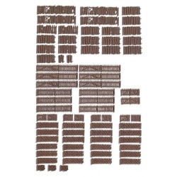 Vallas y cercados de jardín 1500 mm 33096 Noch Escala N