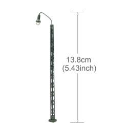 Farola LED Premium LHM804A1-H0 13,8 cm MDT Models Escala H0