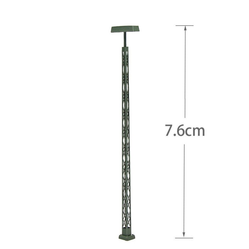 Farola doble LED Premium LHM806A1-N 7,6 cm MDT Models Escala N