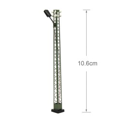 Farola LED Premium LHM814-H0 10,6 cm MDT Models Escala H0