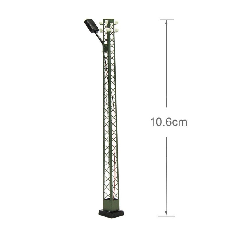 Farola LED LHM814-H0 10,6 cm MDT Models Escala H0