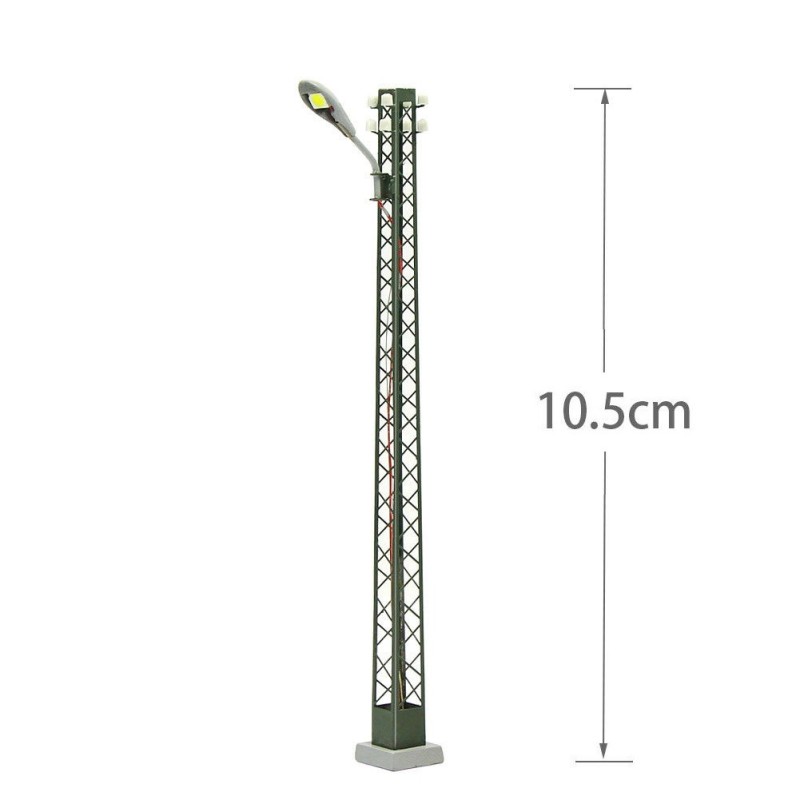 Farola LED LHM815-H0 10,6 cm MDT Models Escala H0