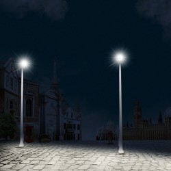 Farola LED Premium LHM816-H0 10,2 cm MDT Models Escala H0