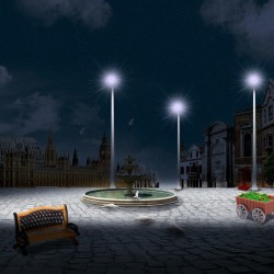Farola LED Premium LHM816-N 6,2 cm MDT Models Escala N