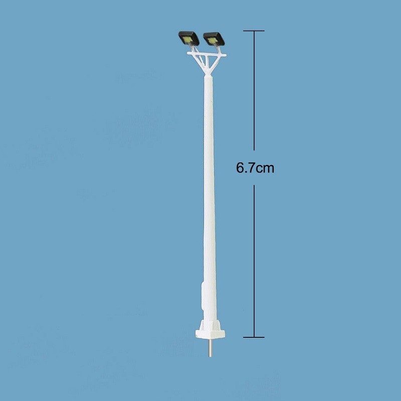 Farola doble LED Premium LHM817-N 6,7 cm MDT Models Escala N