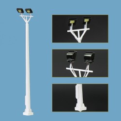 Farola doble LED Premium LHM817-N 6,7 cm MDT Models Escala N
