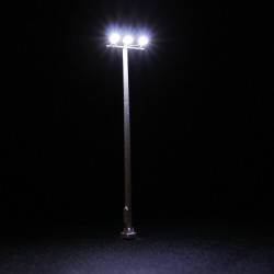 Farola triple LED Premium LHM819-N 8 cm MDT Models Escala N