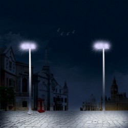 Farola triple LED Premium LHM819-N 8 cm MDT Models Escala N