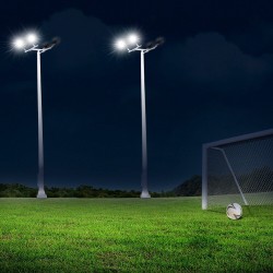 Farola 4 focos LED Premium LHM822-H0 13 cm MDT Models Escala H0