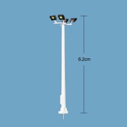 Farola 4 focos LED Premium LHM822-N 6,2 cm MDT Models Escala N
