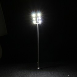 Farola 6 focos LED Premium LHM824-H0 14,8 cm MDT Models Escala H0