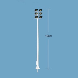 Farola 6 focos LED Premium LHM824-N 10 cm MDT Models Escala N