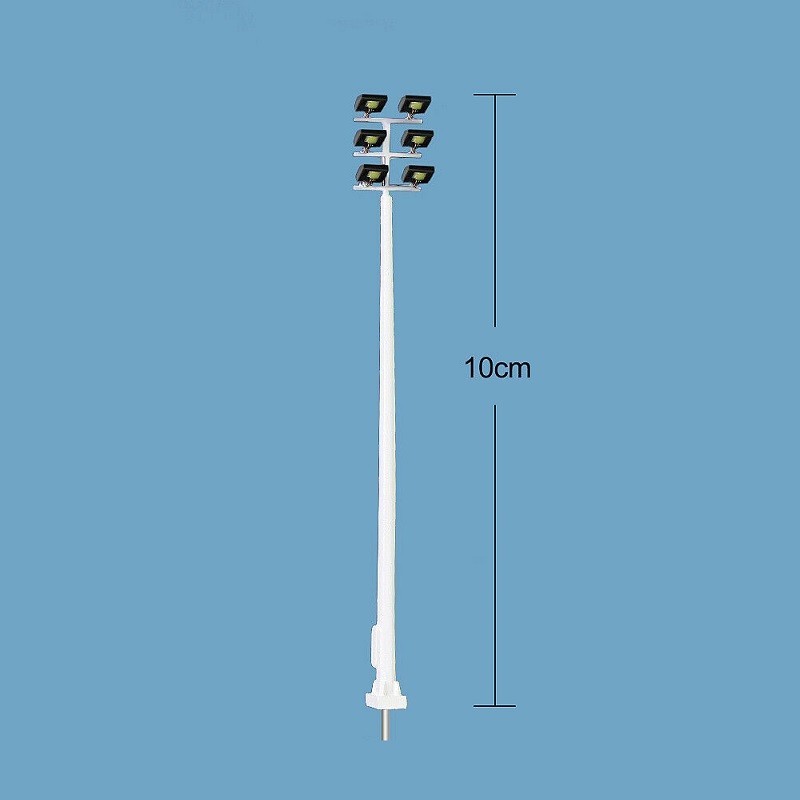 Farola 6 focos LED Premium LHM824-N 10 cm MDT Models Escala N