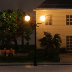 Farola doble LED Premium ajustable de 3 a 7 cm Boutique15 MDT Models