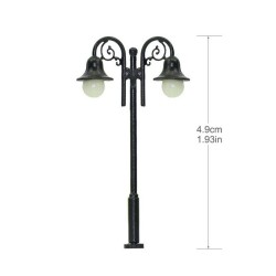 Farola doble LED 4,5 cm LHM641-N MDT Models Escala N