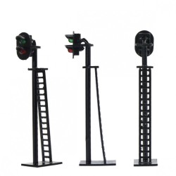 Semaforo 2 aspectos LED LHGR6 MDT Models Escala H0