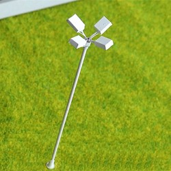 Farola 2 focos LED 8,5 cm LHM802-N MDT Models Escala N