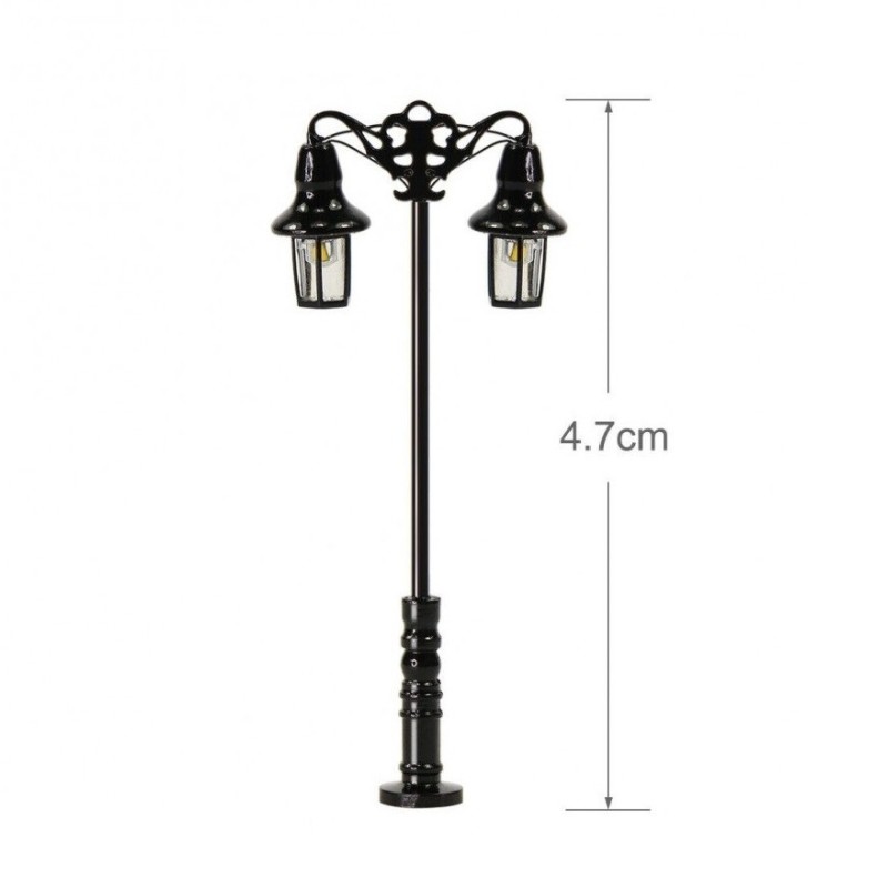 Farola LED doble Premium 4,7cm LHM618-N MDT Models Escala N