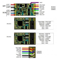 Decoder Lokommander 2 Mini 8 pins TOMLKM2W8P Train-O-Matic