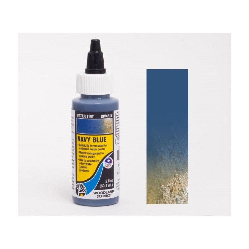 Tinte de agua azul marino CW4519 Woodland Scenics