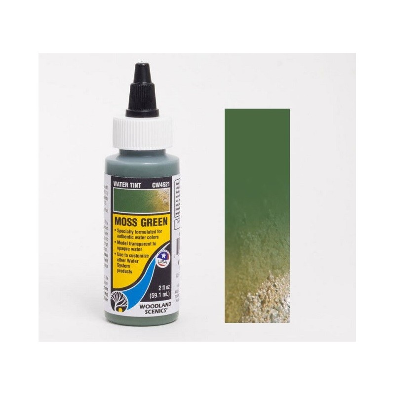 Tinte de agua verde musgo CW4521 Woodland Scenics