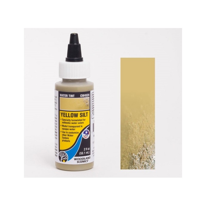 *Tinte de agua amarillo limo CW4524 Woodland Scenics