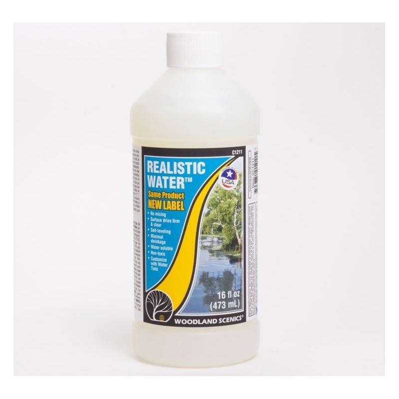 Agua realista para crear aguas quietas C1211 Woodland Scenics