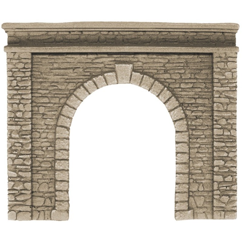 Portal de túnel 1 vía 15 x 12,5 cm 58061 Noch Escala H0