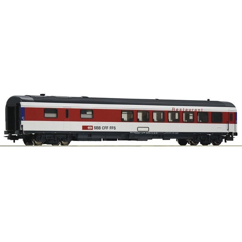 Coche restaurante Eurocity SBB 54168 Roco Escala H0