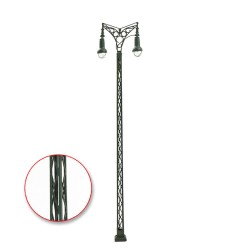 Farola LED doble Premium 14,2cm LHM812A1-H0 MDT Models Escala H0