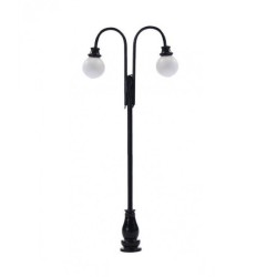 Farola LED doble de 2 a 8 cm (con base ajustable) Boutique 13 MDT Models
