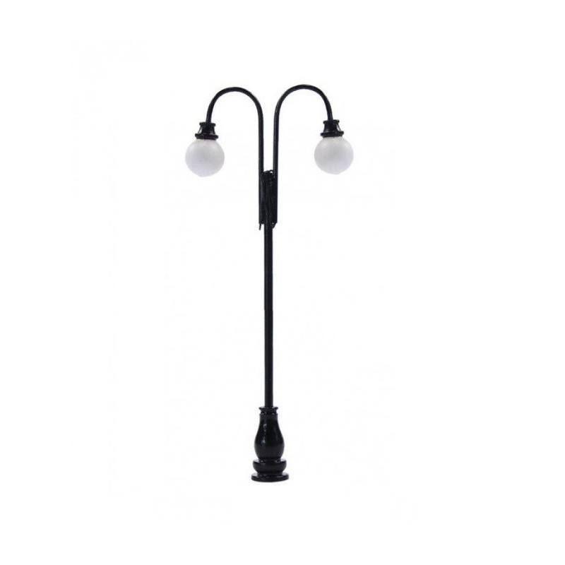 Farola LED doble de 2 a 8 cm (con base ajustable) Boutique 13 MDT Models