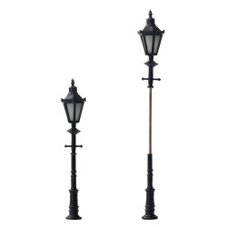 Farola LED de 4 cm Classic Yard Lamp - Cooper Tube 4 cm MDT Models Escala N
