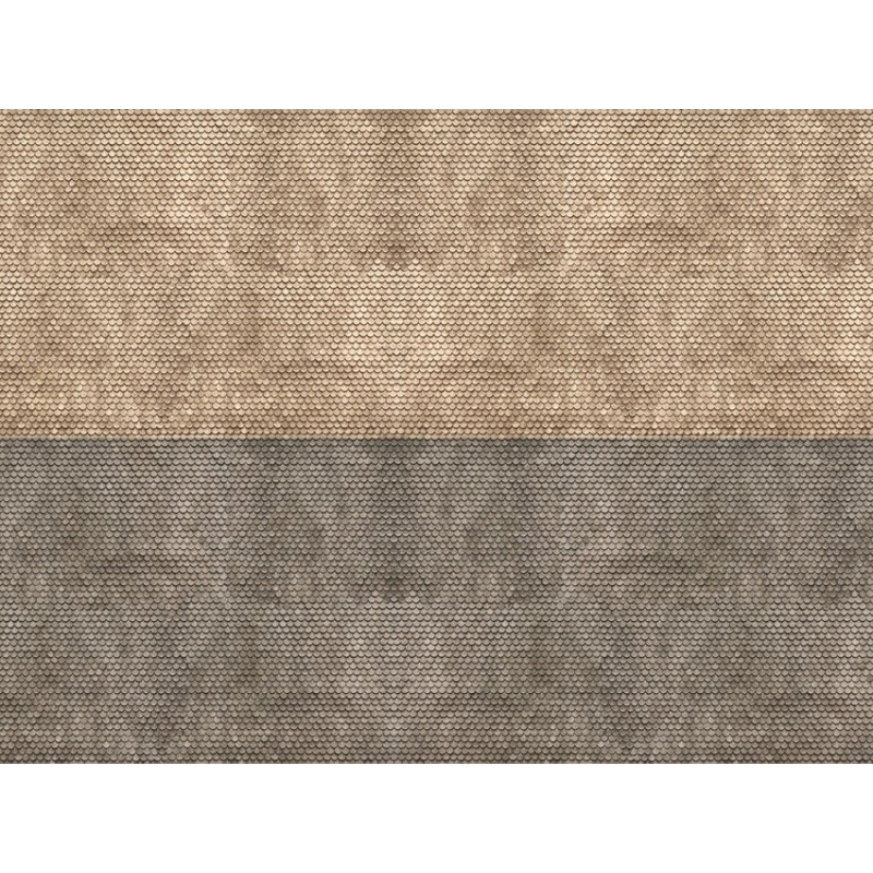 3D-Cardboard Azulejo Plain Tile 25 x 12,5 cm 56971 NOCH Escala N