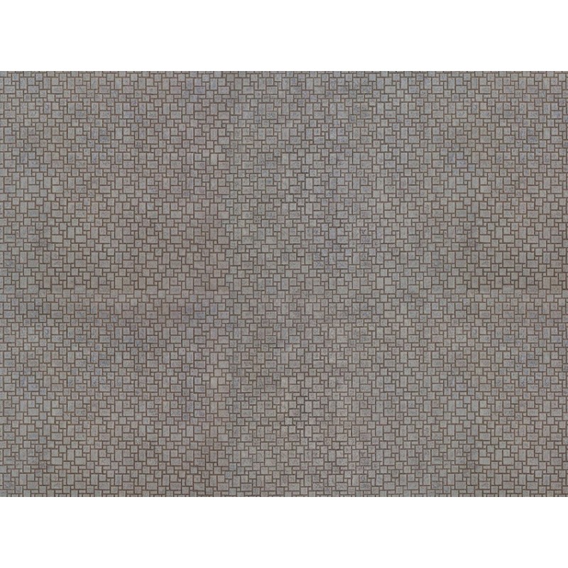3D-Cardboard Pavimento Modern Pavement 25 x 12,5 cm 56982 NOCH Escala N