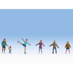 Patinadores sobre hielo 36824 NOCH Escala N