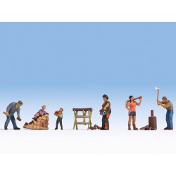 Cortando madera 15616 NOCH Escala H0