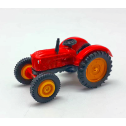 Tractor Hanomag Barreiros Rojo 2114 TOYEKO Escala H0