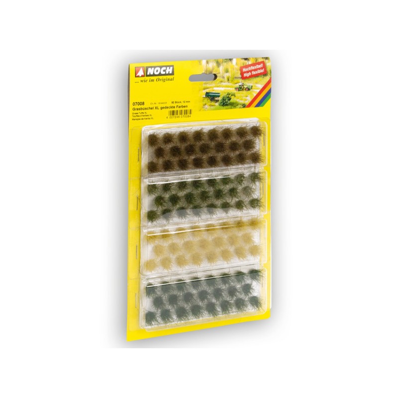 Matojos de hierbas de 6mm colores apagados 104 pzs. 07009 NOCH