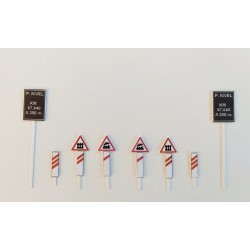 Lote de señales Nº2 RENFE S72 MDT Models Escala H0