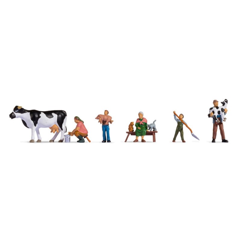 Familia campesina 15609 NOCH Escala H0