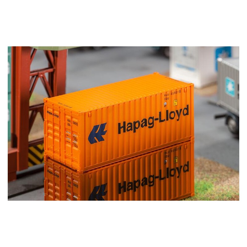 Contenedor de 20 'Hapag-Lloyd 180826 Faller Escala H0