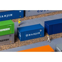 Contenedor de 20 ' HANJIN 180825 Faller Escala H0