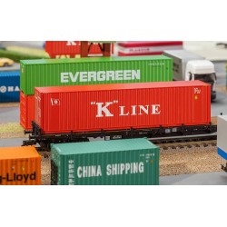 *Contenedor de 40 ' K-LINE 180848 Faller Escala H0