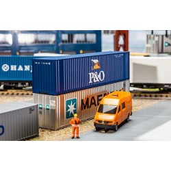 Contenedor de 40 ' P&O 180843 Faller Escala H0