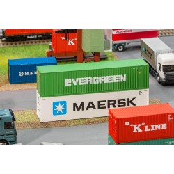 Contenedor de 40 ' EVERGREEN 180846 Faller Escala H0