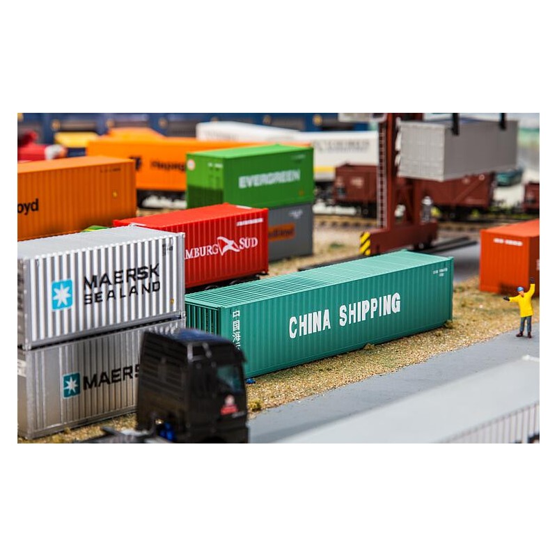Contenedor de 40 ' CHINA SHIPPING 180844 Faller Escala H0