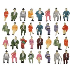 30 personas sentadas T806 MDT Models Escala H0