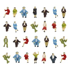 24 personas sentadas T803 MDT Models Escala H0