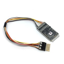 Decoder (para H0) de 6 pins en prolongación Train-O-Matic